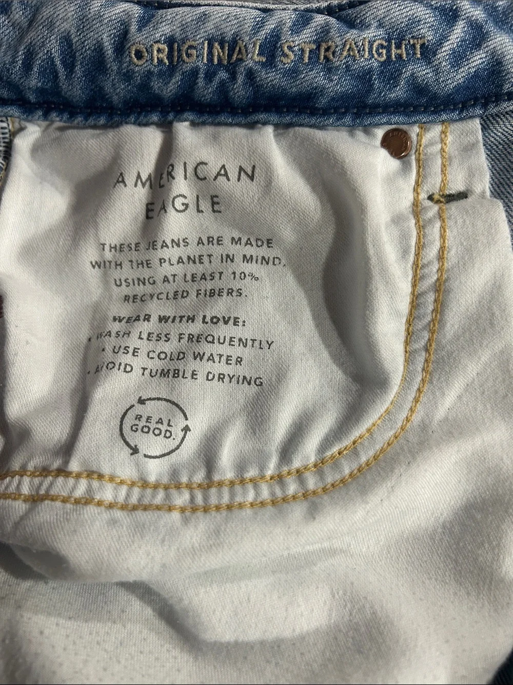 American Eagle Outfitters light blue